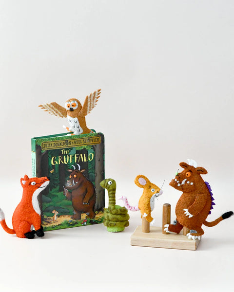 Tara Treasures - The Gruffalo Play Set with Book by Julia Donaldson Very limited stock.