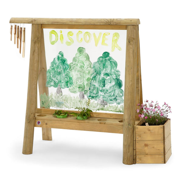 Plum Discovery Wood Create and Paint Easel