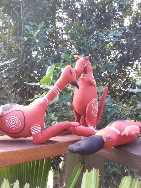 Indigenous My Dreaming Animals by Sherren Gross. Set of 3
