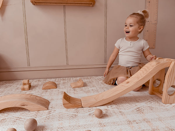 Explore Nook Smash Jump and Roll Kit with Large Wooden Ball Set
