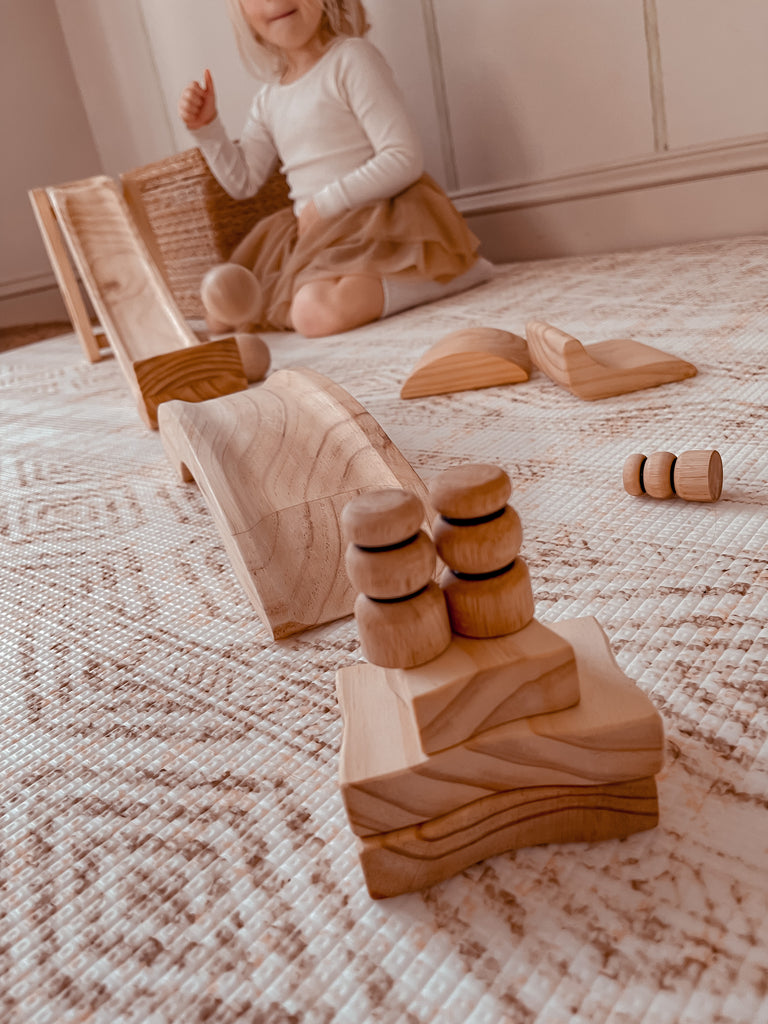 Explore Nook Smash Jump and Roll Kit with Large Wooden Ball Set
