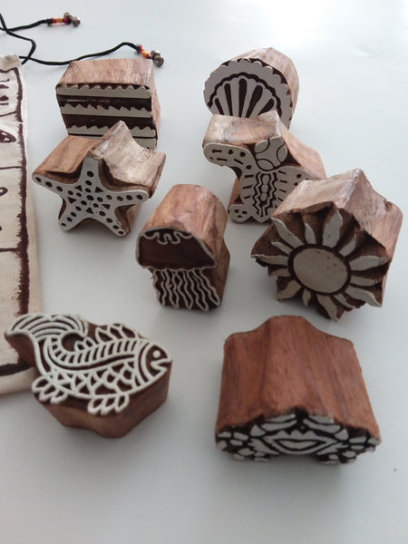 Stamps Traditional Block Print - Coastal.