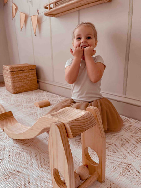Explore Nook Smash Jump and Roll Kit with Large Wooden Ball Set