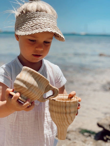 Explore Nook Wooden Funnel and Cup Set