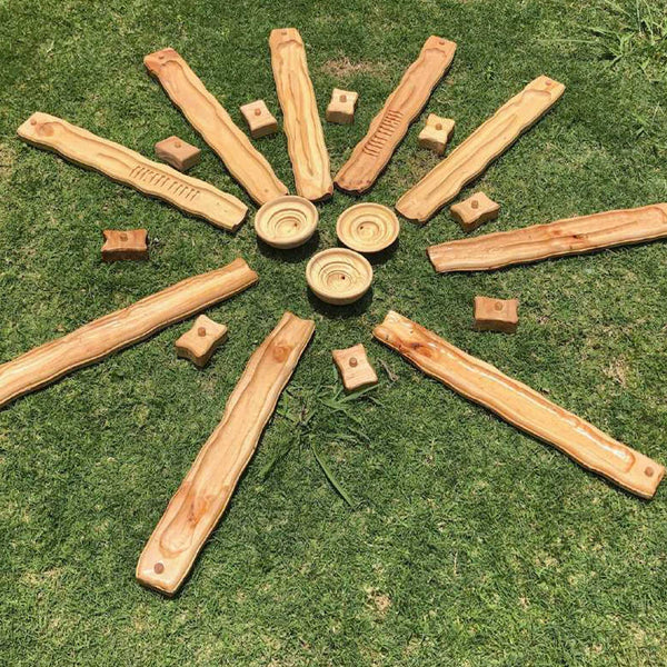 Explore Nook Wooden Waterways Outdoor Play - Early Learning Centre Large Kit