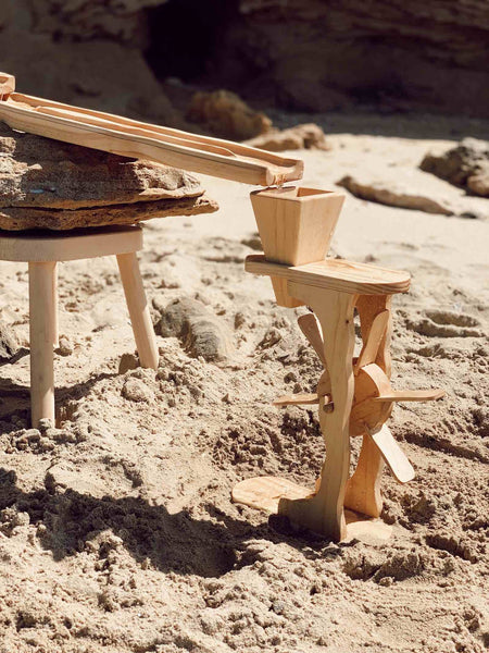 Explore Nook Wooden Water and Sand Wheel