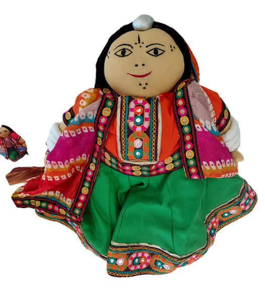 Dolls - Regional Indian Dolls in Traditional Dress Set of 4.