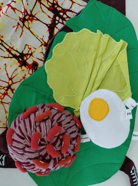 Multicultural Breakfast Food Set - African