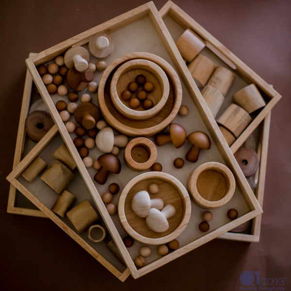 Montessori Nesting Trays set of 3