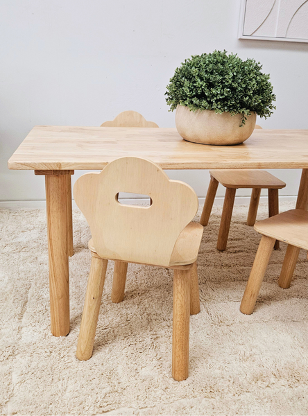 Classic Rectangular Table and 4 Chairs - Very Limited Stock - Pre Orders Welcome