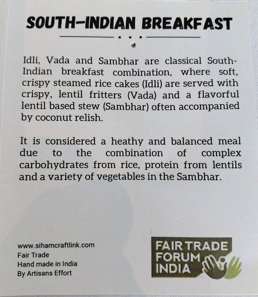 Multiculural Breakfast Food Set - Indian