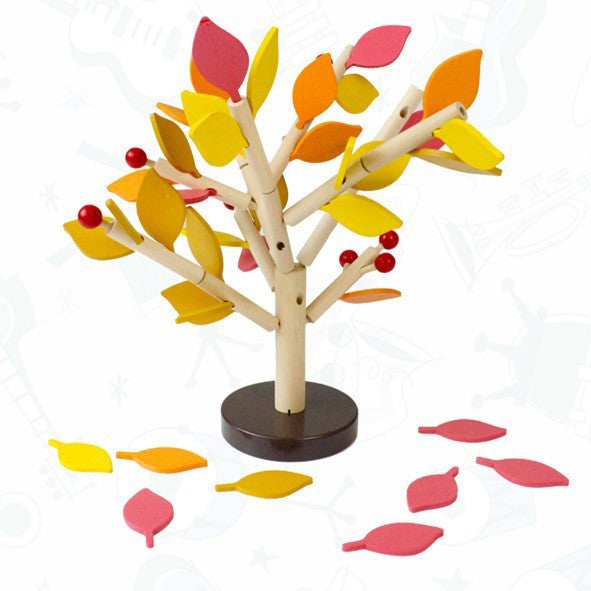 Wooden Tree Building Kit - Autumn Tree